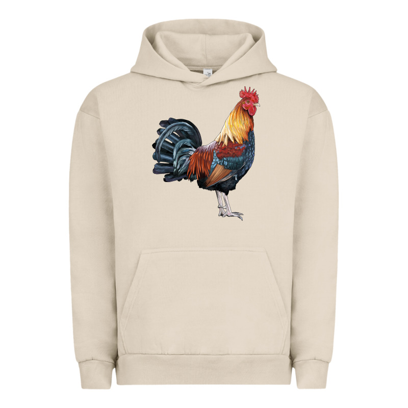 New Hampshire Red Rooster Urban Hoodie by LillyAllenDesigns | Teevron