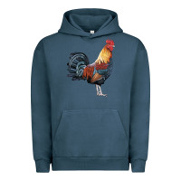 Pigment Midnight Navy New Hampshire Red Rooster Urban Hoodie - LillyAllenDesigns
