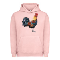 Pigment Salmon New Hampshire Red Rooster Urban Hoodie - LillyAllenDesigns