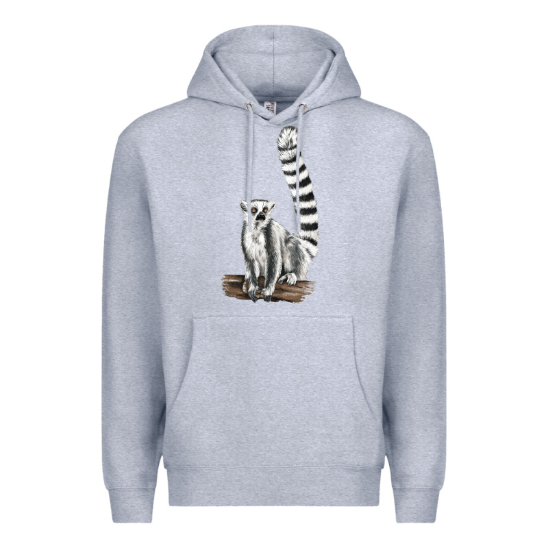 Ringtail Cat Premium Hoodie by LillyAllenDesigns | Teevron