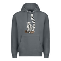 Rock Ringtail Cat Premium Hoodie - LillyAllenDesigns