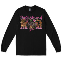 Black dachshund mom Long Sleeve Tee - BarkalooDesign