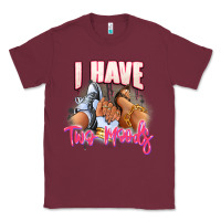 Burgundy I have two moods sneaker and heels Classic Tee - RanaPortraitStore