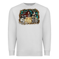 Dove Grey farm life 2 Premium Sweatshirt - SublimationCraftShop