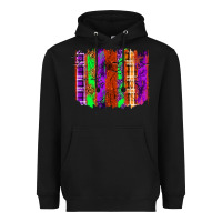 Black Halloween Brushstrokes Heavyweight Hoodie - texasbilliewilder