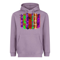 Lavender Halloween Brushstrokes Heavyweight Hoodie - texasbilliewilder
