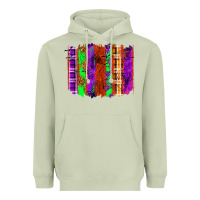 Matcha Halloween Brushstrokes Heavyweight Hoodie - texasbilliewilder