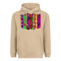 Mushroom Halloween Brushstrokes Heavyweight Hoodie - texasbilliewilder