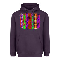 Plum Halloween Brushstrokes Heavyweight Hoodie - texasbilliewilder