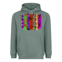 Sage Halloween Brushstrokes Heavyweight Hoodie - texasbilliewilder