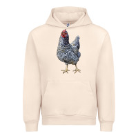 Sandshell Dominique Chicken Urban Hoodie - LillyAllenDesigns