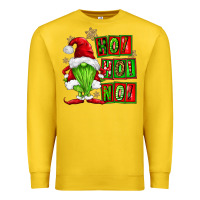 Lemon ho ho no christmas gnomes Premium Sweatshirt - FaDigitalArtStudio