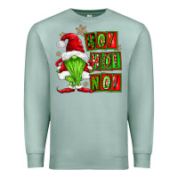 Seafoam ho ho no christmas gnomes Premium Sweatshirt - FaDigitalArtStudio
