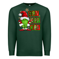 Sports Green ho ho no christmas gnomes Premium Sweatshirt - FaDigitalArtStudio