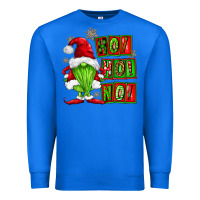 True Royal ho ho no christmas gnomes Premium Sweatshirt - FaDigitalArtStudio