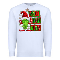 White ho ho no christmas gnomes Premium Sweatshirt - FaDigitalArtStudio