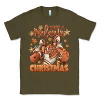 Army Green Have a melanin Christmas black girl sneakers Classic Tee - RanaPortraitStore