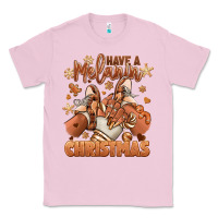 Bubblegum Pink Have a melanin Christmas black girl sneakers Classic Tee - RanaPortraitStore
