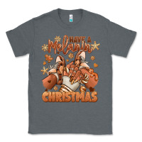 Charcoal Heather Have a melanin Christmas black girl sneakers Classic Tee - RanaPortraitStore