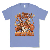Colony Blue Have a melanin Christmas black girl sneakers Classic Tee - RanaPortraitStore