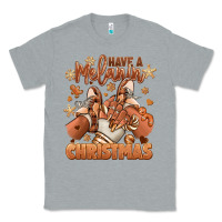 Heather Grey Have a melanin Christmas black girl sneakers Classic Tee - RanaPortraitStore