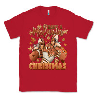 Red Have a melanin Christmas black girl sneakers Classic Tee - RanaPortraitStore