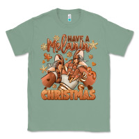Sage Have a melanin Christmas black girl sneakers Classic Tee - RanaPortraitStore