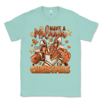 Seafoam Have a melanin Christmas black girl sneakers Classic Tee - RanaPortraitStore