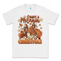 Have A Melanin Christmas Black Girl Sneakers Classic Tee | Teevron