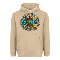 Mushroom blessed sunflower Heavyweight Hoodie - RanaPortraitStore