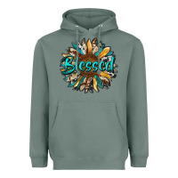 Sage blessed sunflower Heavyweight Hoodie - RanaPortraitStore
