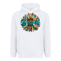 White blessed sunflower Heavyweight Hoodie - RanaPortraitStore