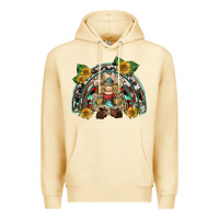 Pina Colada western gnome sunflowers rainbow Premium Hoodie - BarkalooDesign