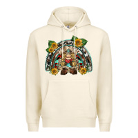 Tofu western gnome sunflowers rainbow Premium Hoodie - BarkalooDesign