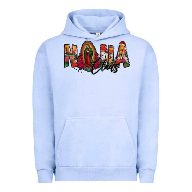 Nana Claus Lady Of Guadalupe Urban Hoodie by Jasminsmagicworld | Teevron