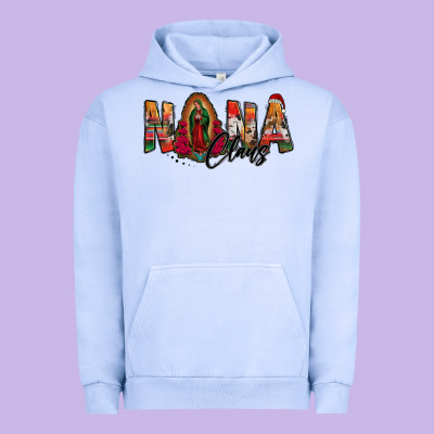 Nana Claus Lady Of Guadalupe Urban Hoodie Designed By Jasminsmagicworld