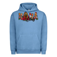 Pigment Pebble Blue nana claus lady of guadalupe Urban Hoodie - Jasminsmagicworld
