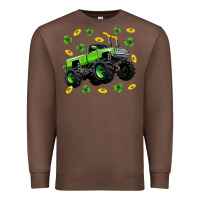 Chestnut Monster truck st patricks day Premium Sweatshirt - Neo Western