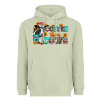 Matcha coffee then cows Heavyweight Hoodie - Zillion Design Studio