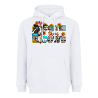 White coffee then cows Heavyweight Hoodie - Zillion Design Studio