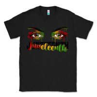 Black Juneteenth eyes Classic Tee - RanaPortraitStore