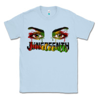 Dusty Blue Juneteenth eyes Classic Tee - RanaPortraitStore