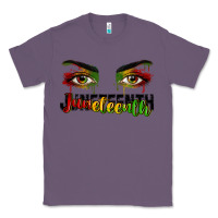 Lavender Juneteenth eyes Classic Tee - RanaPortraitStore