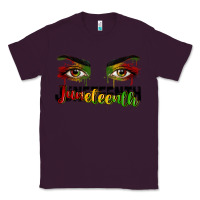 Plum Juneteenth eyes Classic Tee - RanaPortraitStore
