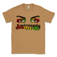 Toasted Coconut Juneteenth eyes Classic Tee - RanaPortraitStore