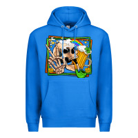 True Royal st patricks day peace skull Premium Hoodie - Jasminsmagicworld