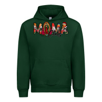 Forest Green mama claus lady of guadalupe Urban Hoodie - Jasminsmagicworld