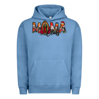 Pigment Pebble Blue mama claus lady of guadalupe Urban Hoodie - Jasminsmagicworld