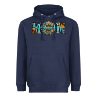 Navy blessed mom Heavyweight Hoodie - RanaPortraitStore