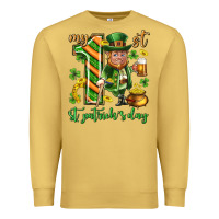 Antique Gold My 1 st st. patricks day Premium Sweatshirt - Neo Western